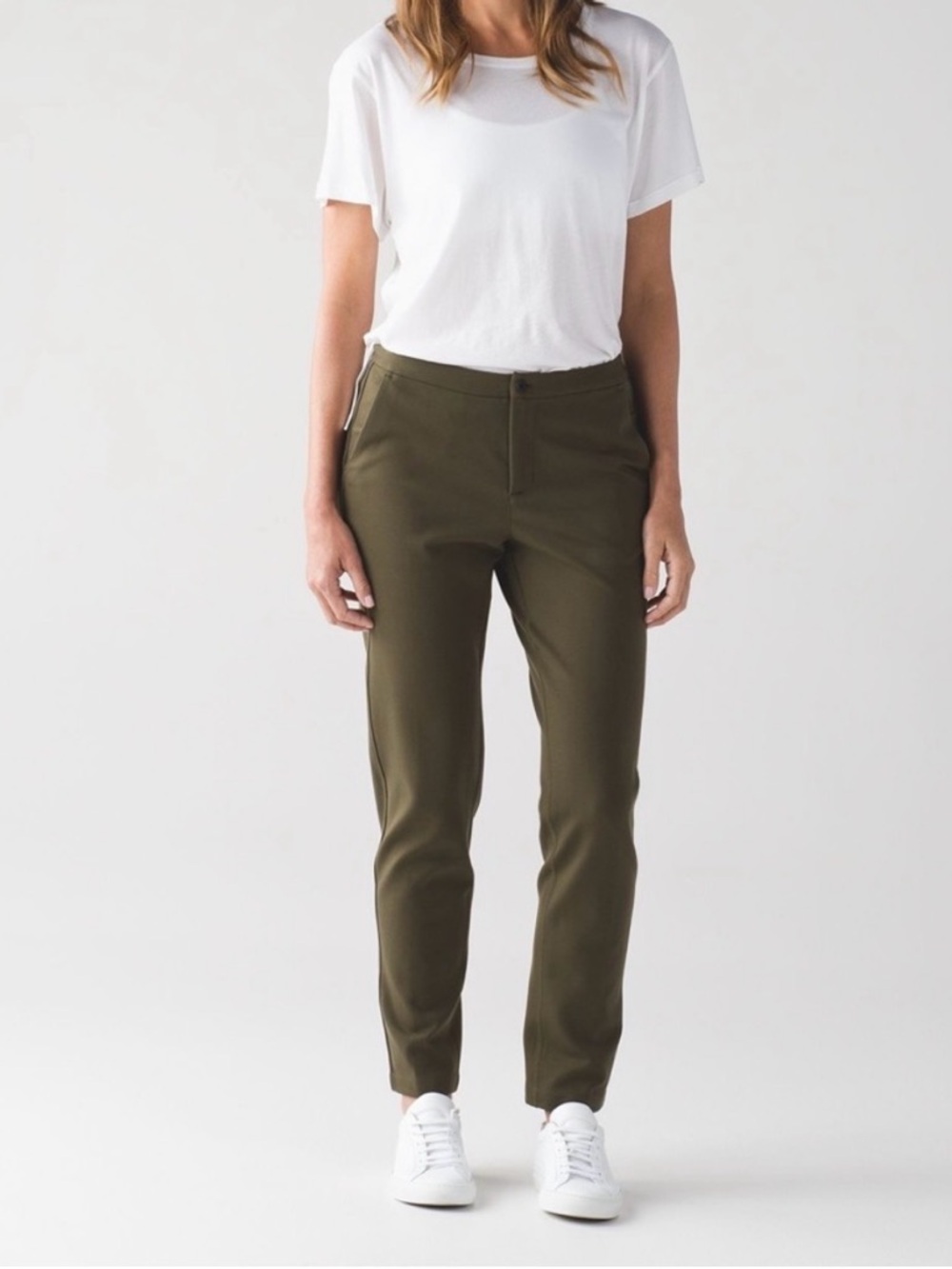 Lululemon Olive Trousers Pants.